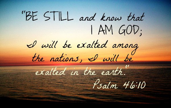 Exalted among the nations…